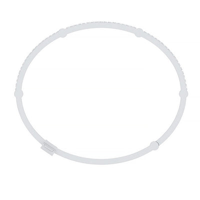 Locking Cage Bracelet | White Gold with Diamonds on Lateral Bars