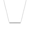 Medium Balance Necklace | White Gold