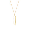 Me and You Necklace | Yellow Gold