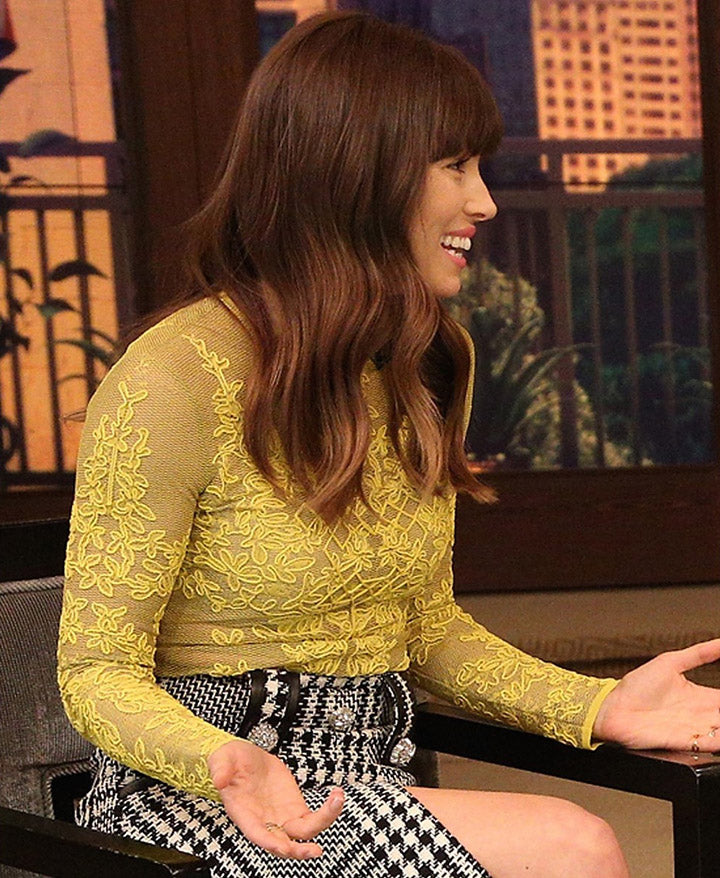 Jessica Biel<br/>Live! with Kelly and Ryan