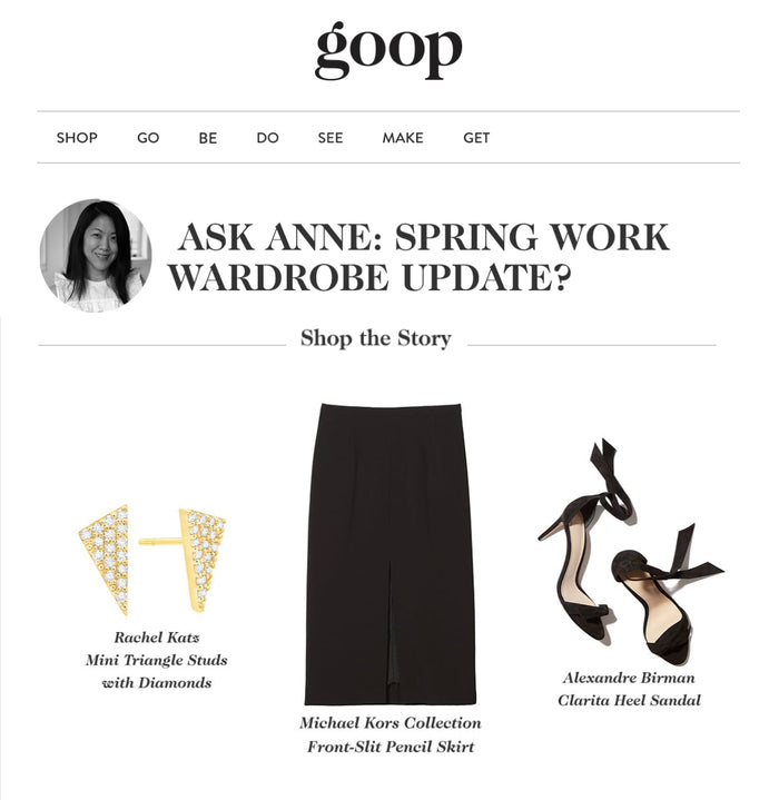 GOOP <br/> Spring Wardrobe Update