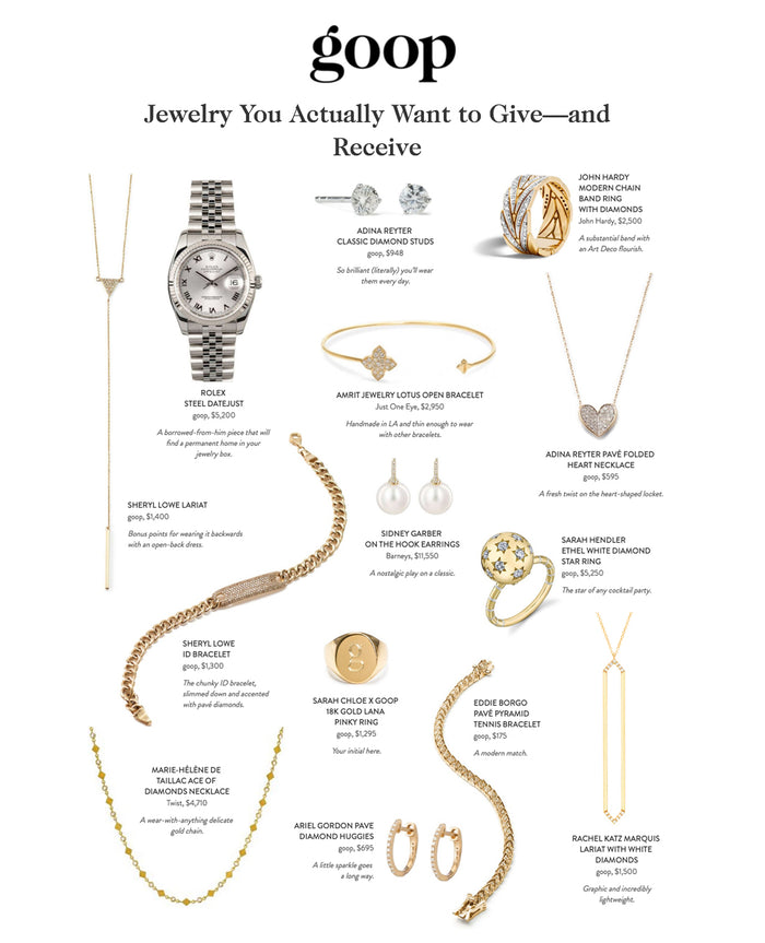 GOOP <BR/> Jewelry You'll Actually Want to Give — And Receive