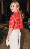 Peyton List<br/>Carolina Herrera Fall 2016 Fashion Show (February 15, 2016)