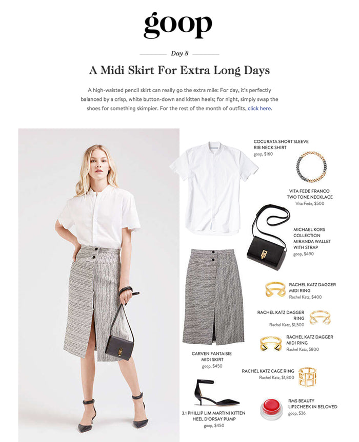 GOOP <br/> A Midi Skirt For Extra Long Days