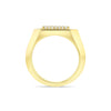 Domed Marquis Signet Ring | Yellow Gold