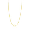 30" Confetti Necklace - Plain | Yellow Gold