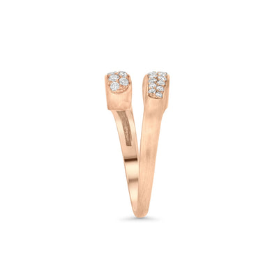 Wave Ring | Rose Gold