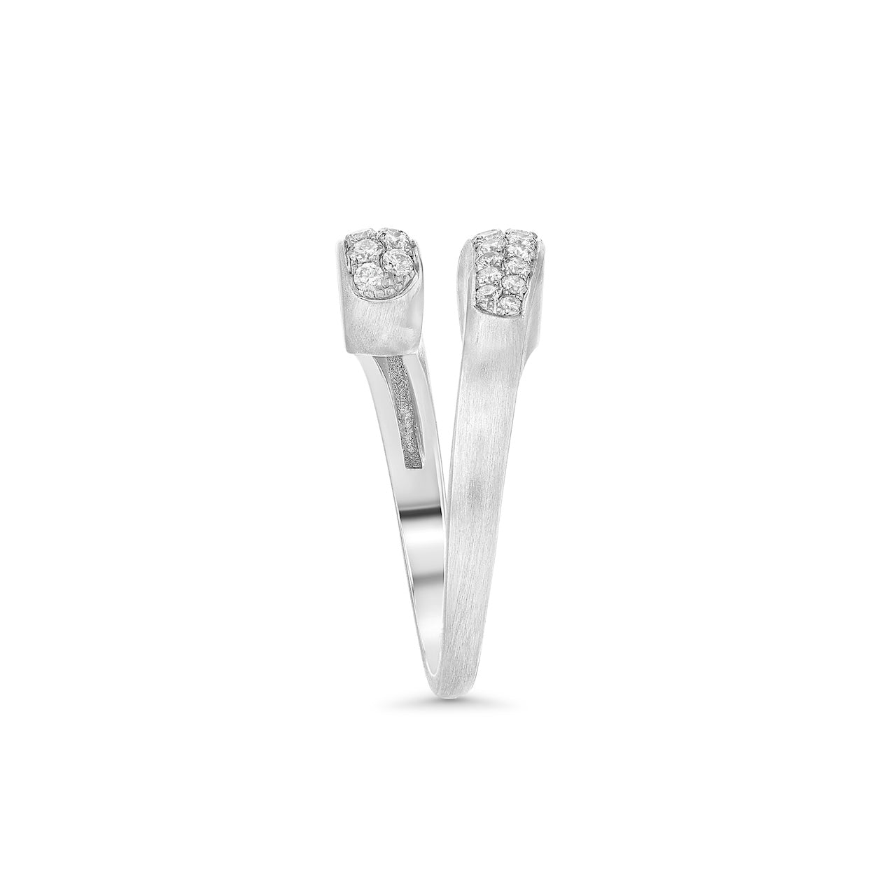 Wave Ring | White Gold