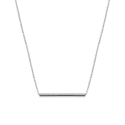 Medium Balance Necklace | White Gold