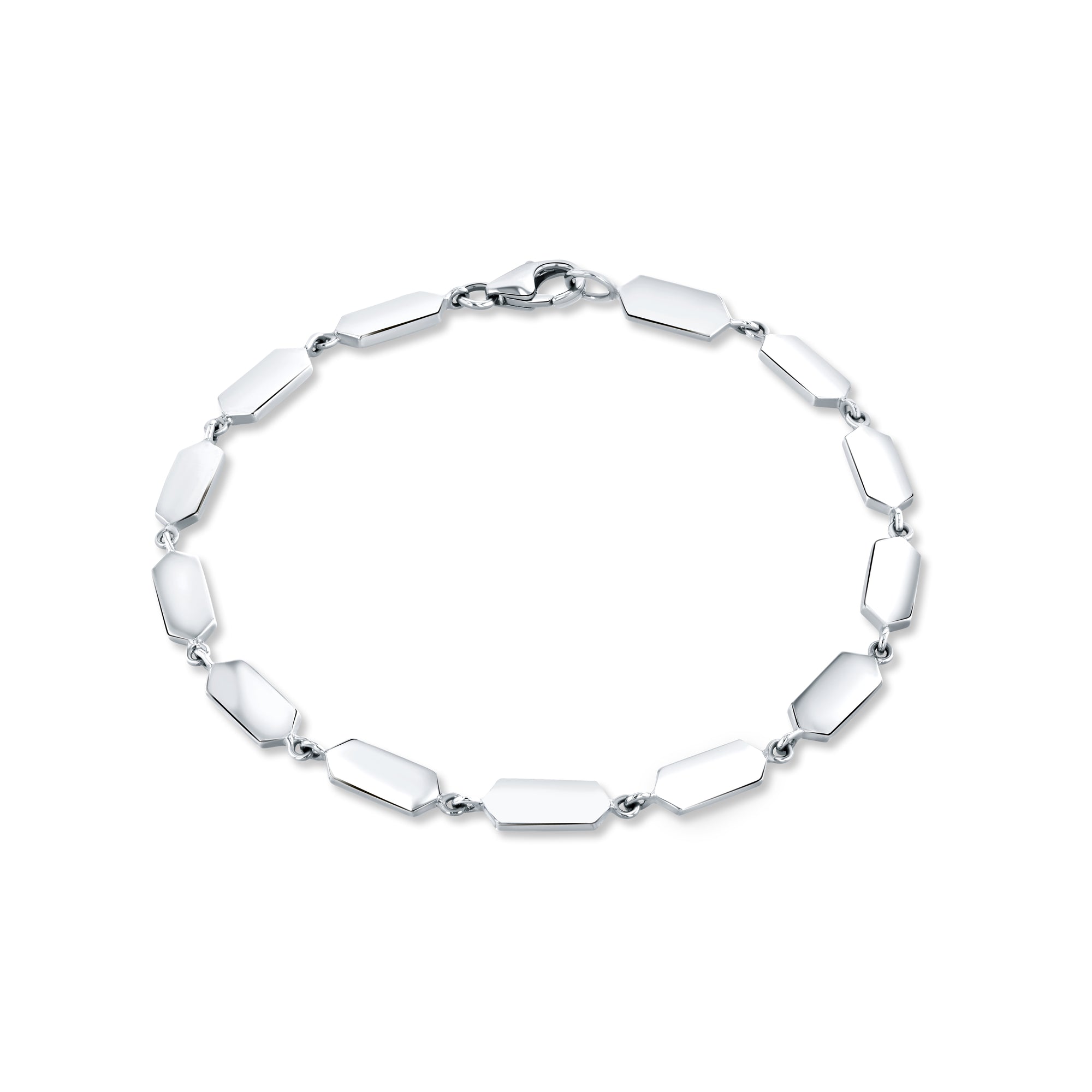 Confetti Bracelet | White Gold