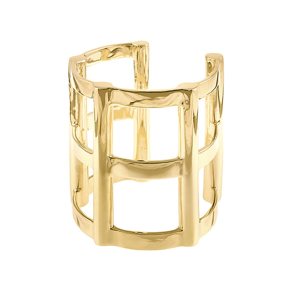 Golden Cage Cuff main image 0
