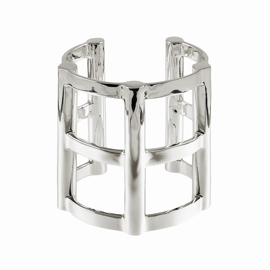 Cage Cuff | Silver