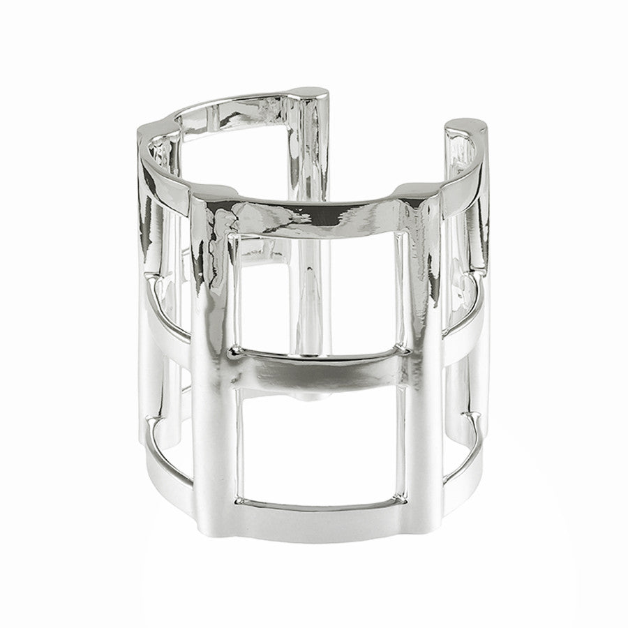 Cage Cuff | Silver
