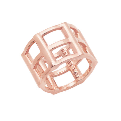 Cage Ring | Rose Gold