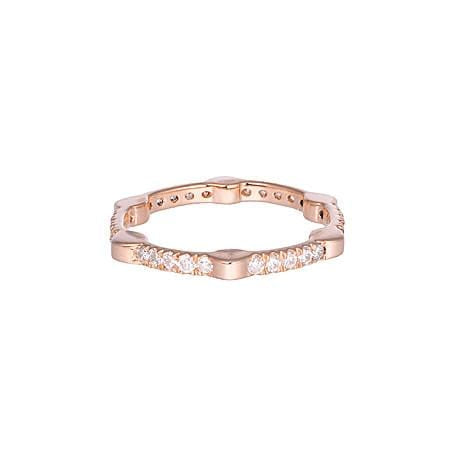 Diamond Gear Band | Rose Gold