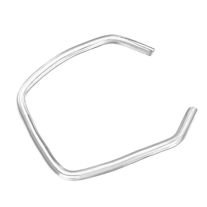 Smooth Wrap Collar | Silver