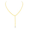 Confetti Lariat with Diamond Drop | Yellow Gold