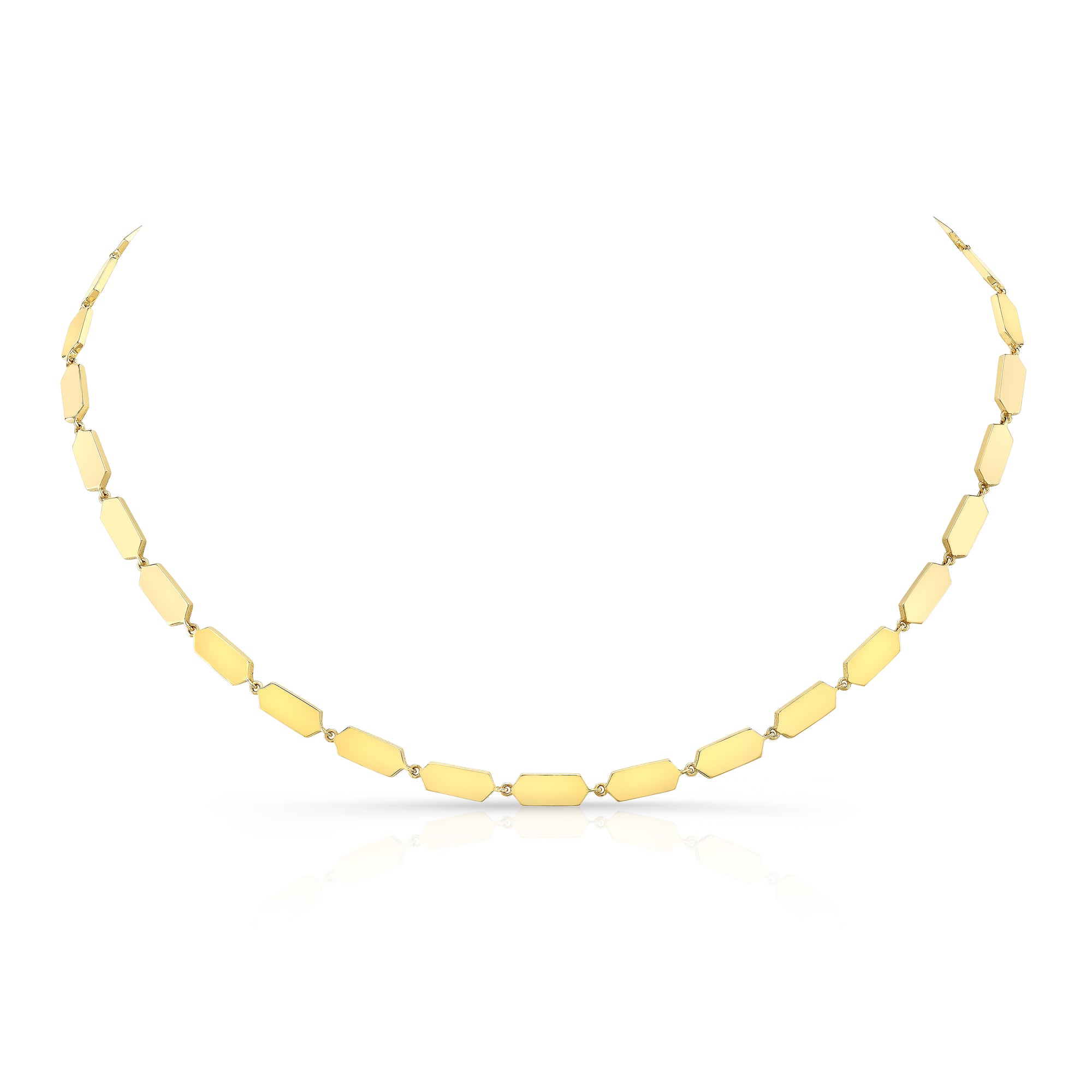 Confetti Necklace - Plain | Yellow Gold