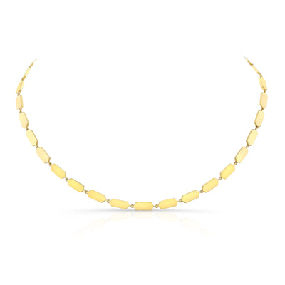 Confetti Necklace - Plain | Yellow Gold