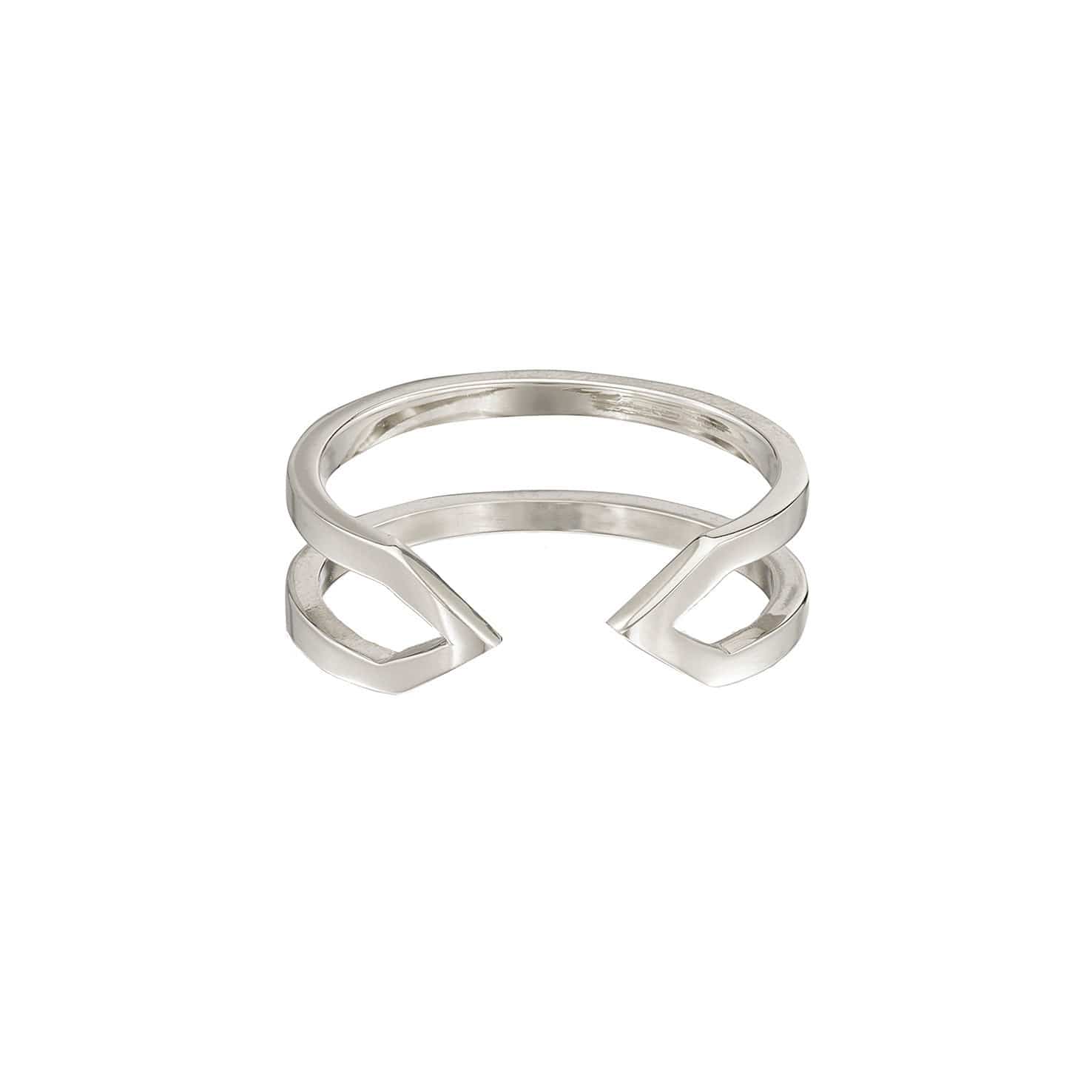 Dagger Ring | White Gold