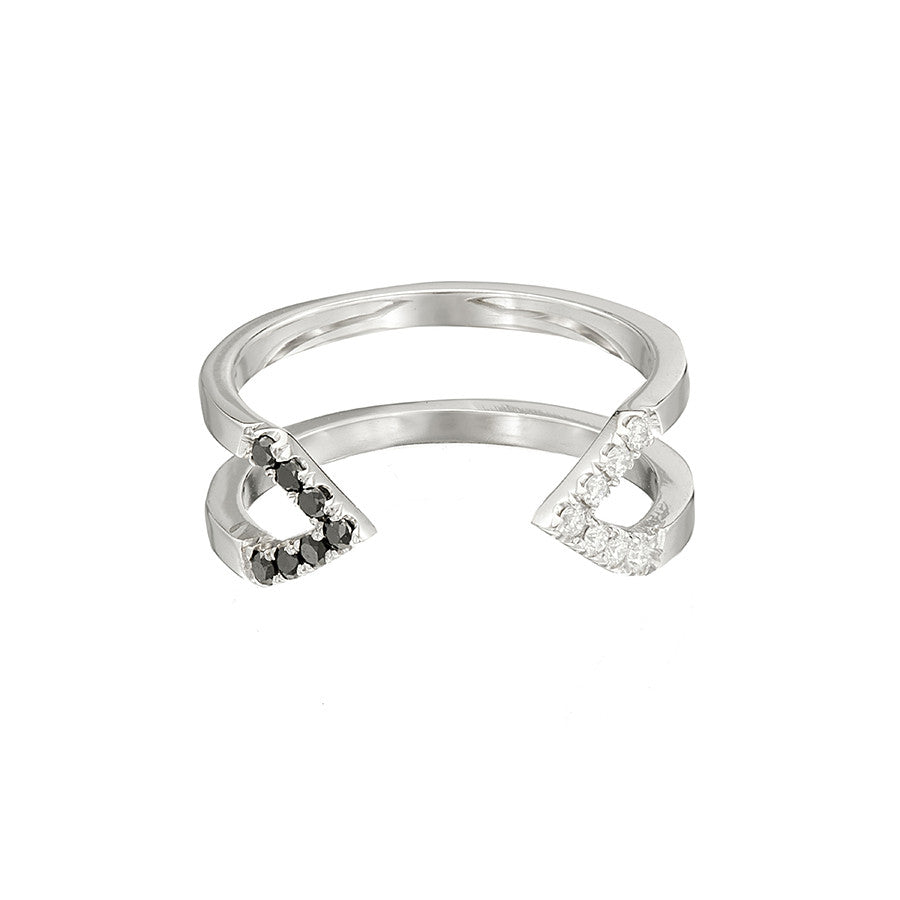 Donna Dagger Ring | White Gold