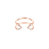 Diamond Dagger Ring - Midi | Rose Gold