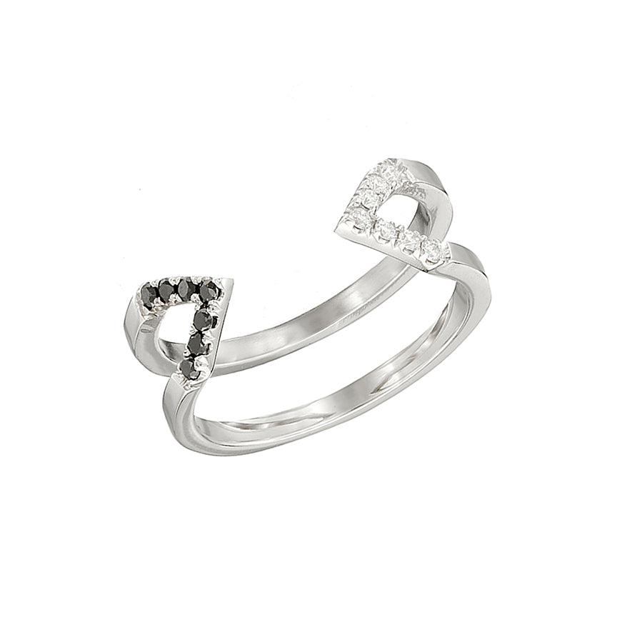 Donna Dagger Ring | White Gold