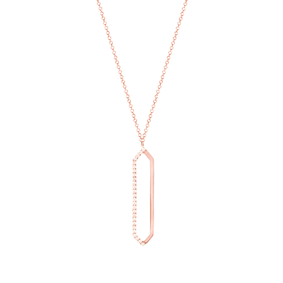 Me and You Necklace | Rose Gold