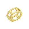 Half Cage Ring | Yellow Gold