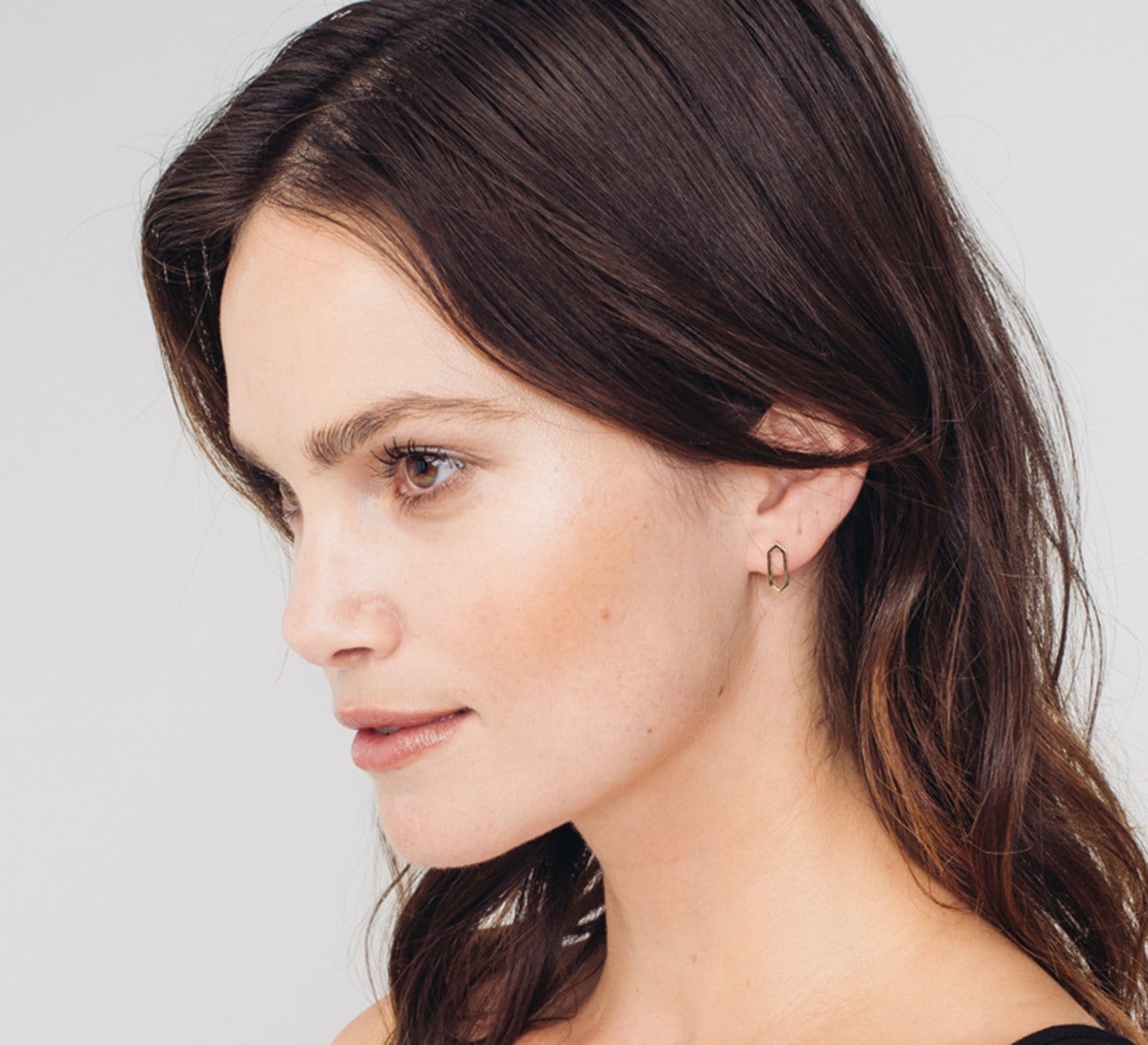 Mini Marquis Earrings | White Gold