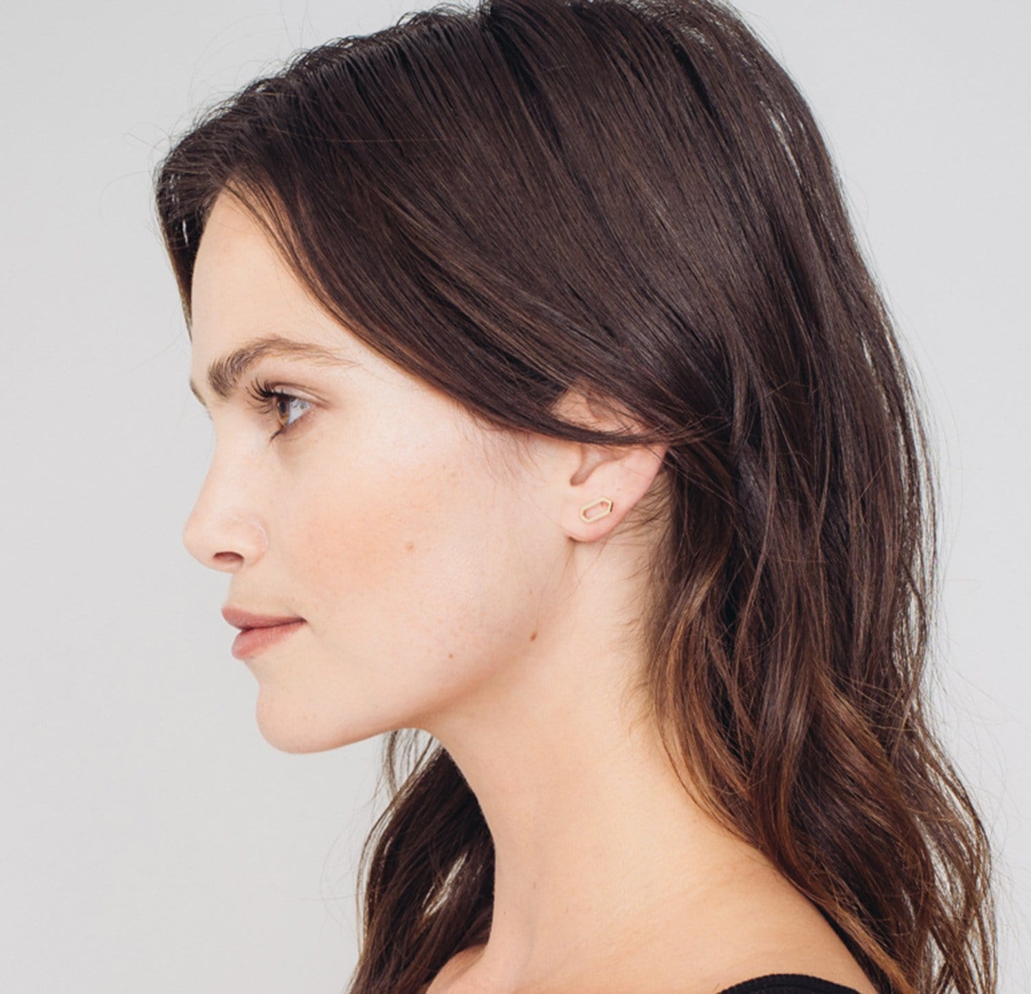 Mini Marquis Earrings | Yellow Gold