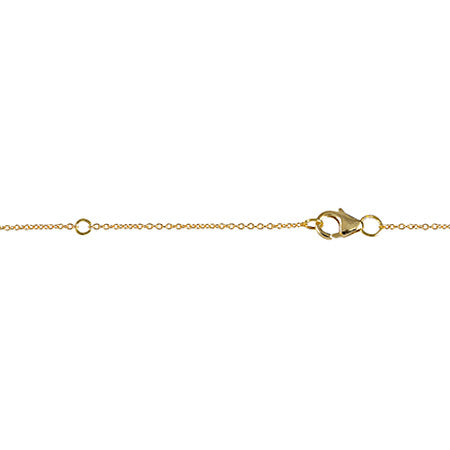 Long Balance Necklace | Yellow Gold