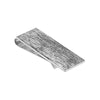 Textured Money Clip  | Sterling Silver