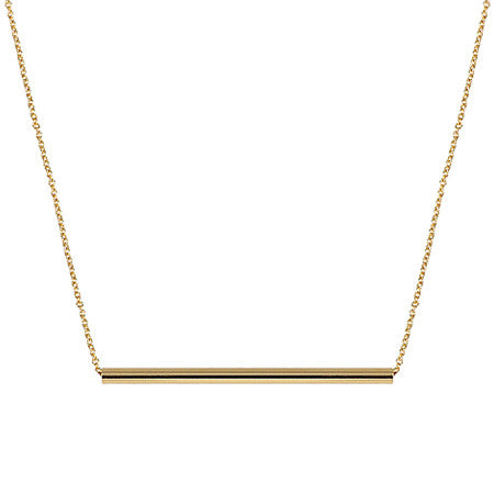 Long Balance Necklace | Yellow Gold