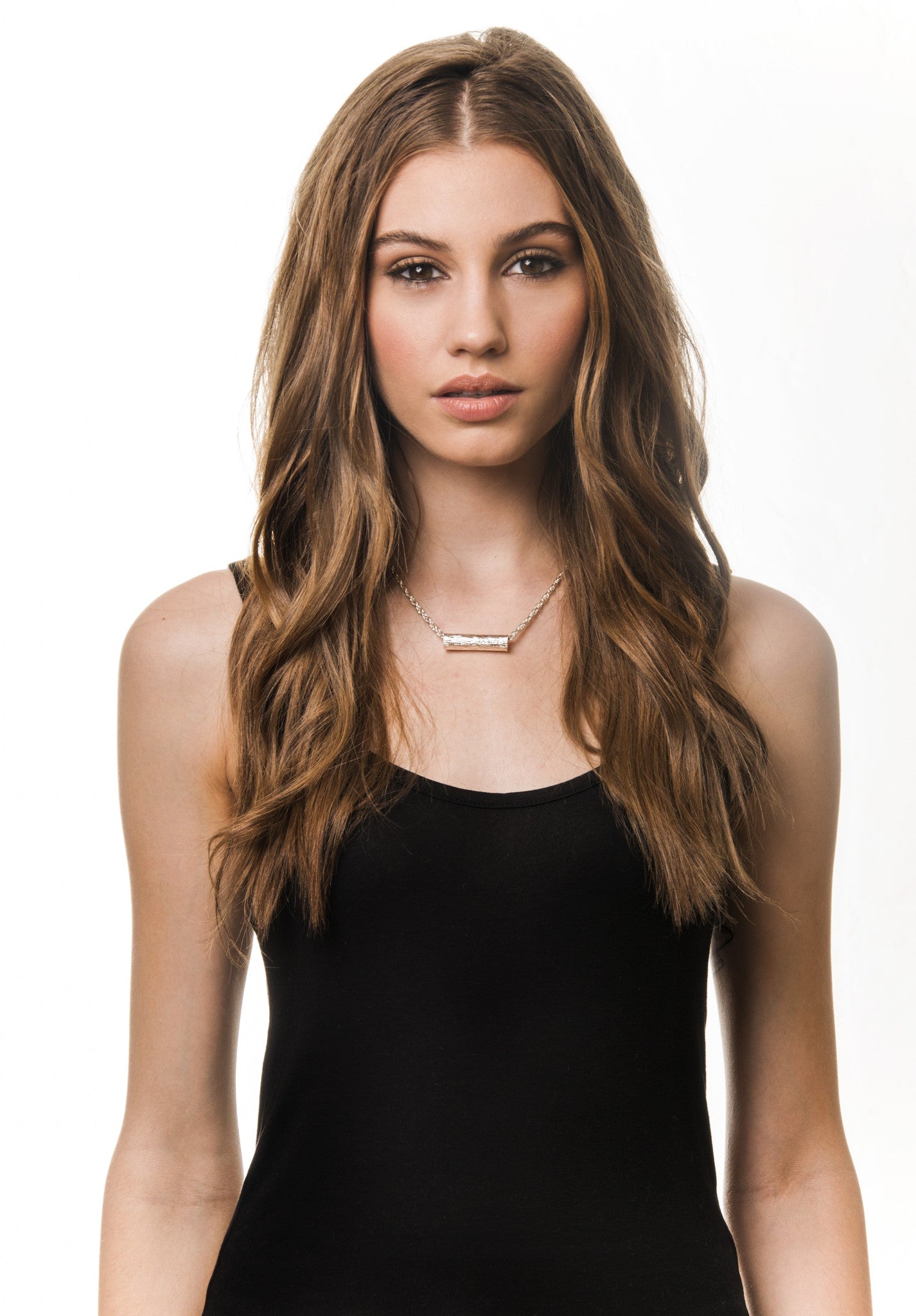 Short Tube Necklace | Silver