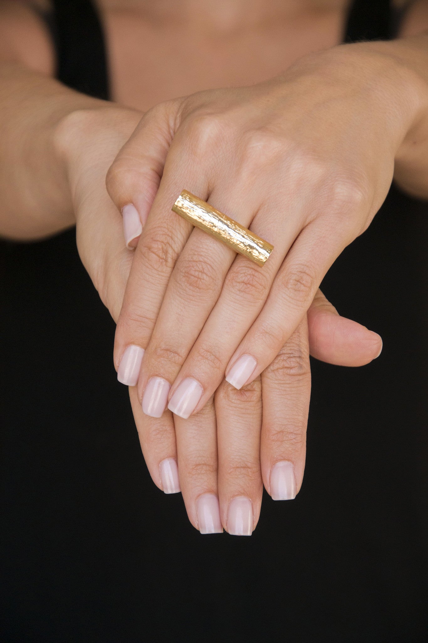 Single Tube Ring | Gold
