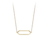 Mini Marquis Necklace | Yellow Gold