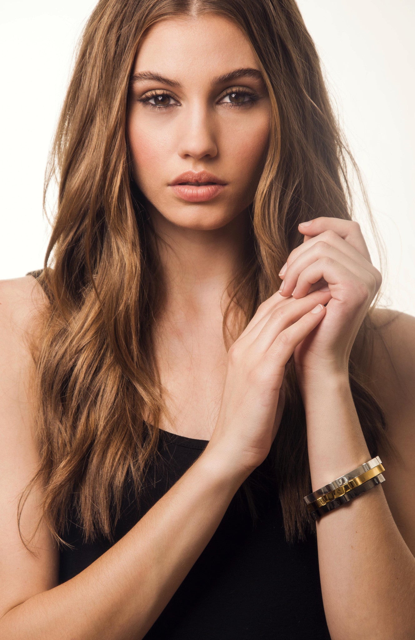 Gear Bangle | Gold Plated Brass