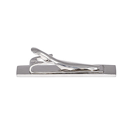 Half-Barrel Tie Bar | Sterling Silver