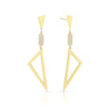 Multi Shape Earrings - Diamond Center | Yellow Gold