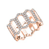 Diamond Open Marquis Ring | Rose Gold