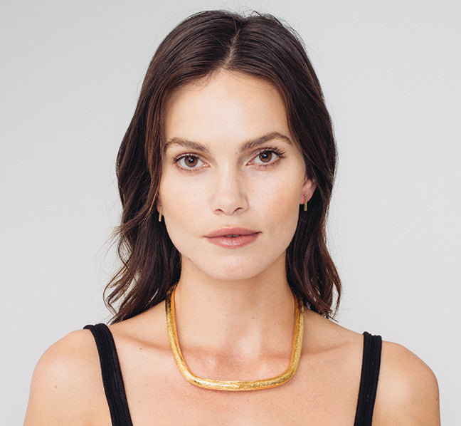 Smooth Wrap Collar | Gold