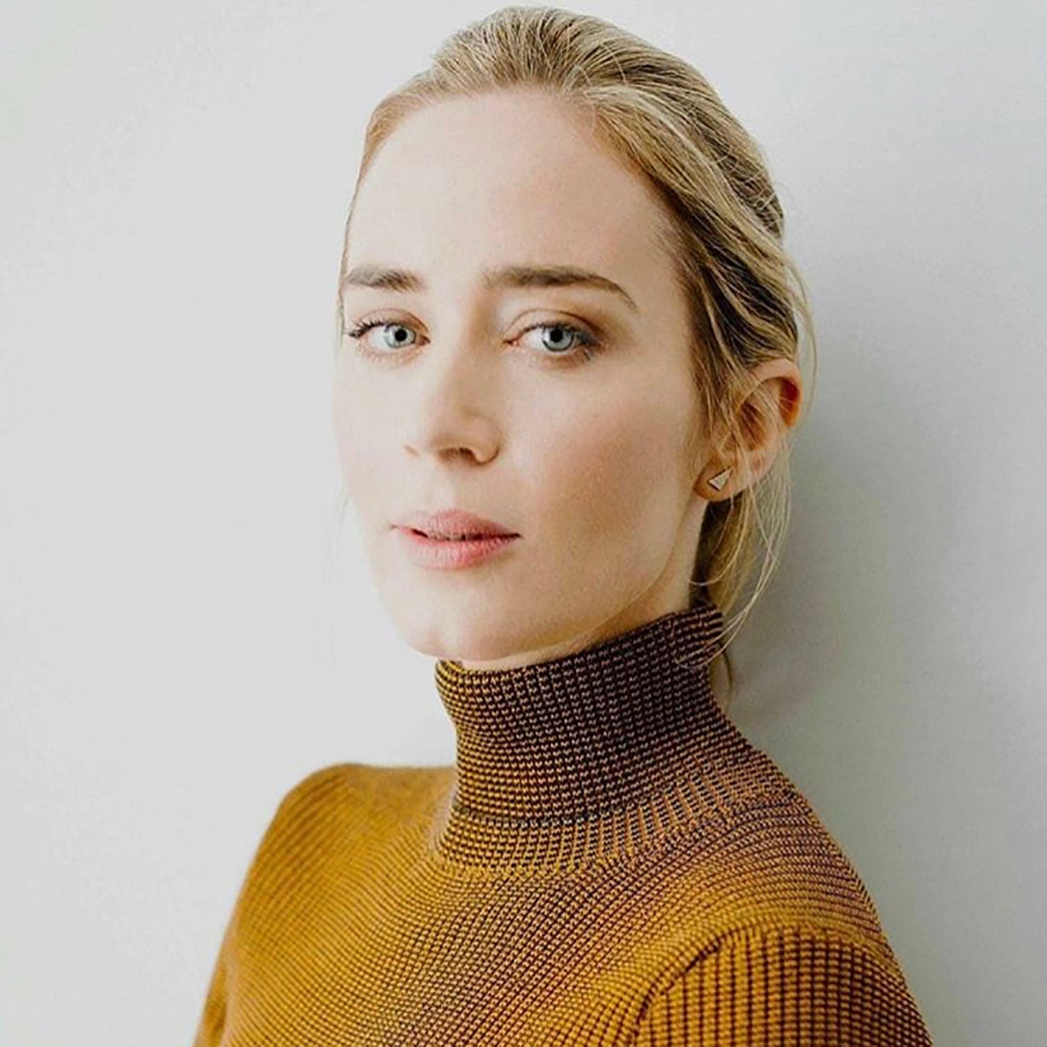 Disc Earrings | Rose Gold