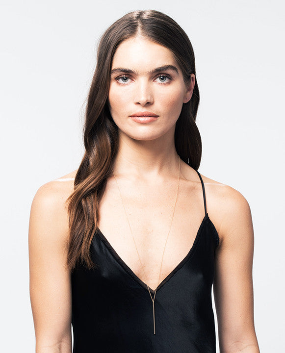 Balance Lariat | Yellow Gold